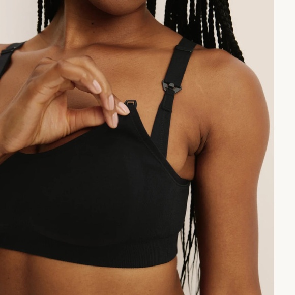 Knix BlissFit™ Nursing Bra Sz M Black - Picture 1 of 9